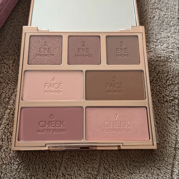 BNIB CHARLOTTE TILBURY PRETTY GLOWING BEAUTY PALETTE - Picture 4 of 4